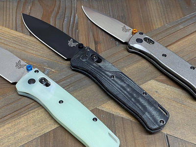 Benchmade Semi-Custom Bugout Knife /w Handles (USA) - NORTH RIVER OUTDOORS