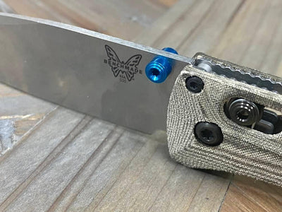 Benchmade Semi-Custom Bugout Knife /w Handles (USA) - NORTH RIVER OUTDOORS
