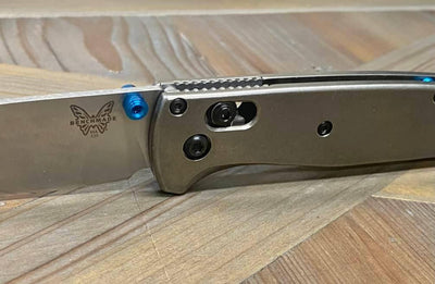 Benchmade Semi-Custom Bugout Knife /w Handles (USA) - NORTH RIVER OUTDOORS