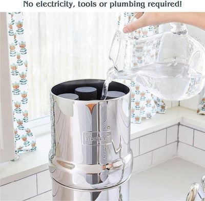 Big Berkey Gravity-Fed Water Filter System BU2 (2.25 Gal) - NORTH RIVER OUTDOORS