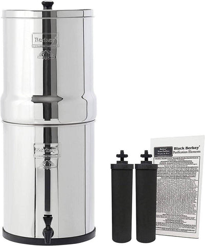 Royal Berkey Gravity-Fed Water Filter with 2 Black Berkey Elements RU2 (3.25 Gal) - NORTH RIVER OUTDOORS
