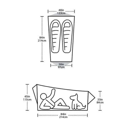 Big Agnes Scout 2 Carbon Tent - NORTH RIVER OUTDOORS