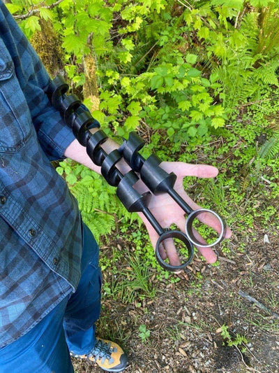 Black Raven Albatross 2x8" Scotch Eye Bushcraft Auger - NORTH RIVER OUTDOORS