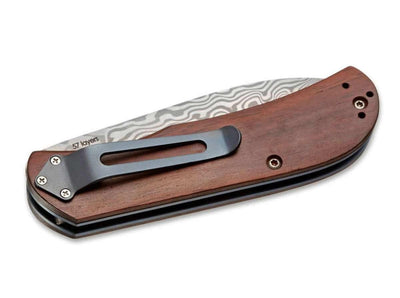 Boker 01BO223DAM Exskelibur II Folding Knife 2.75" Damascus - NORTH RIVER OUTDOORS
