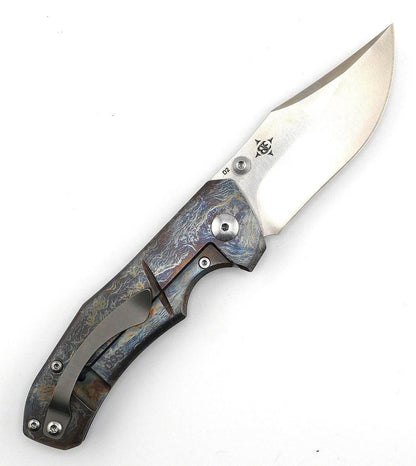 Boker 01BO312 Jive Semi-Custom Titanium Folding Knife 2.95" D2 - NORTH RIVER OUTDOORS