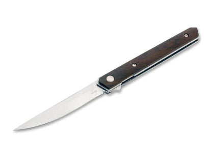 Boker 01BO325 Burnley Kwaiken Air Mini Flipper Knife 3.07" Cocobolo - NORTH RIVER OUTDOORS