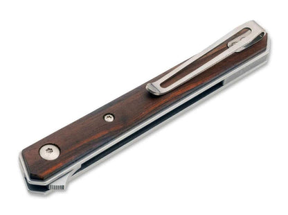 Boker 01BO325 Burnley Kwaiken Air Mini Flipper Knife 3.07" Cocobolo - NORTH RIVER OUTDOORS