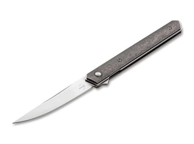 Boker Plus Burnley Kwaiken Air Flipper Knife 3.5" VG-10 Titanium - NORTH RIVER OUTDOORS