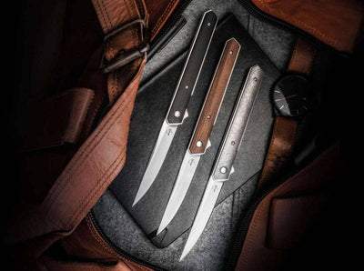 Boker Plus Burnley Kwaiken Air Flipper Knife 3.5" VG-10 Titanium - NORTH RIVER OUTDOORS