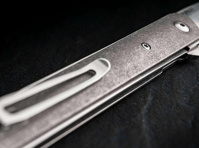 Boker Plus Burnley Kwaiken Air Flipper Knife 3.5" VG-10 Titanium - NORTH RIVER OUTDOORS