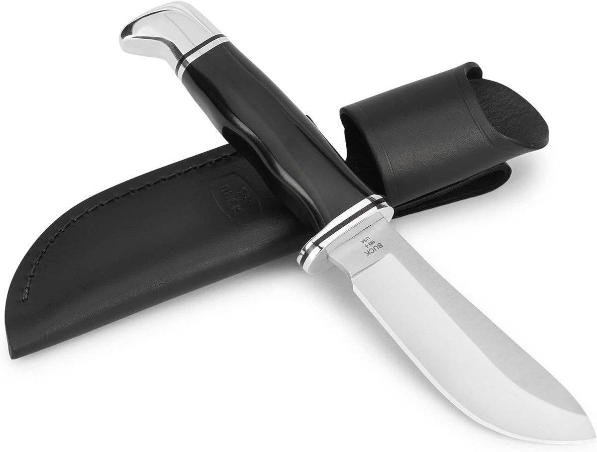 Buck 103 Skinner 4" Blade Black Phenolic Handle (0103BKS) - NORTH RIVER OUTDOORS