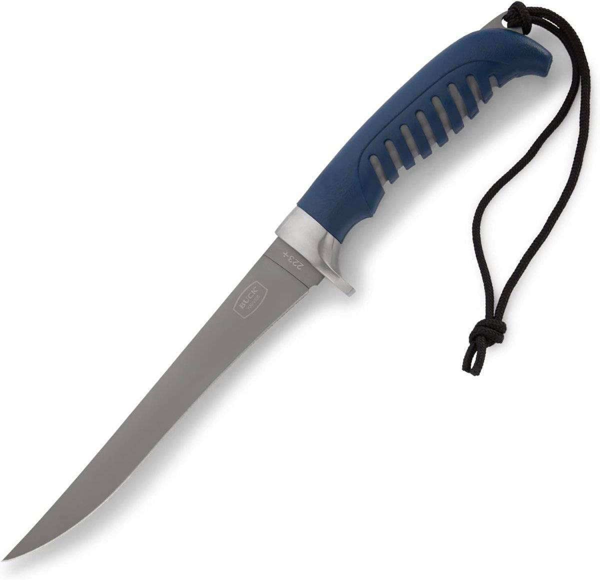 Buck 223 Silver Creek Fillet Knife 6.375" Blade, Rubber Handle - NORTH RIVER OUTDOORS