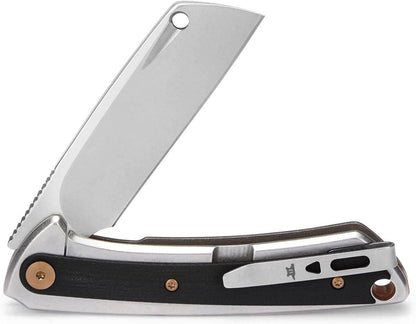 Buck Knives 263 HiLine Folding Pocket Knife 3.6" D2 Satin Blade Aluminum G10 Handle - NORTH RIVER OUTDOORS