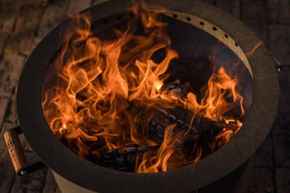 Burly Gather 21" Matte Black Fire Pit (USA) - NORTH RIVER OUTDOORS