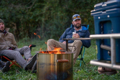 Burly Grill Feature for Scout Fire Pit (USA) - NORTH RIVER OUTDOORS