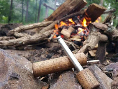 U.S.A. Made Hickory Fire Piston - NORTH RIVER OUTDOORS