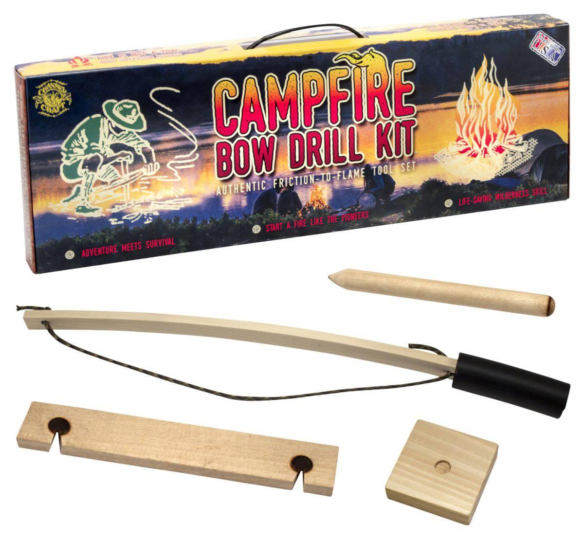 Channel Craft Campfire Bow Drill Kit - NORTH RIVER OUTDOORS