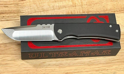 Chaves Redencion 229 Lee Williams Kickstop Flipper Drop Point Black G10 Titanium Entropic Clip - NORTH RIVER OUTDOORS