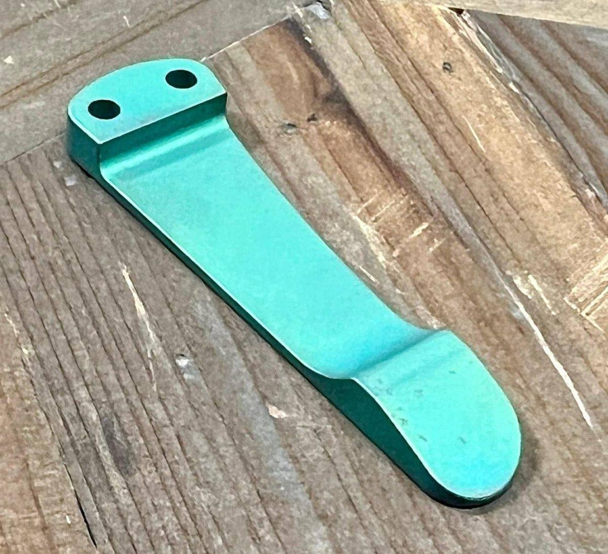 Chaves Redencion Street Semi-Custom Titanium Drop Point Knife "Purple Monster" - NORTH RIVER OUTDOORS