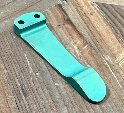 Chaves Redencion Street Semi-Custom Titanium Drop Point Knife "Purple Monster" - NORTH RIVER OUTDOORS