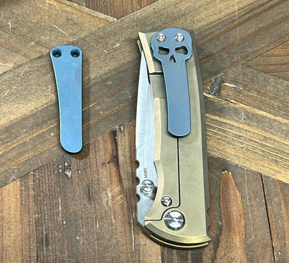 Chaves Redencion Street Semi-Custom Titanium Tanto Knife "Gold Digger" - NORTH RIVER OUTDOORS