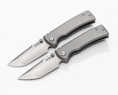 Chaves Redencion Street Titanium Drop Point Knife (3.25" Satin) - NORTH RIVER OUTDOORS
