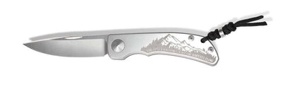 Chris Reeve Custom Impinda Blade Show Knife Titanium “The Climb” - NORTH RIVER OUTDOORS