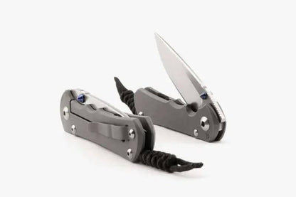 Chris Reeve Large Inkosi CPM-MagnaCut Knife Double Blue Lugs Titanium Handles - NORTH RIVER OUTDOORS