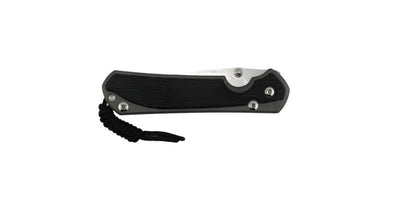 Chris Reeve Large Sebenza 31 Folding Knife 3.61" CPM-MagnaCut Stonewashed Blade Sandblasted Titanium Handles with Black Canvas Micarta Inlays L31-1200 - NORTH RIVER OUTDOORS