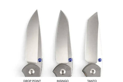 Chris Reeve Small Inkosi Tanto Knife Natural Canvas (2.75" SW) - NORTH RIVER OUTDOORS