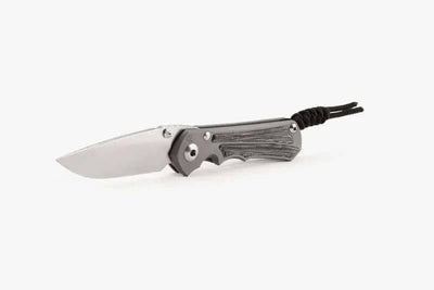 Chris Reeves Large Inkosi Black Canvas Micarta - NORTH RIVER OUTDOORS