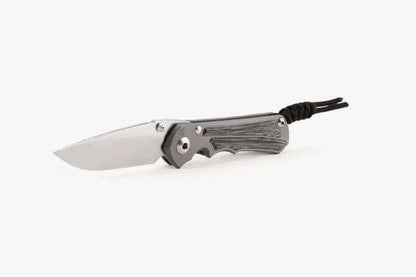 Chris Reeves Large Inkosi Black Canvas Micarta - NORTH RIVER OUTDOORS