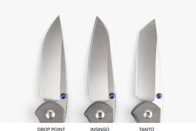 Chris Reeves Large Inkosi Natural Canvas Micarta - NORTH RIVER OUTDOORS