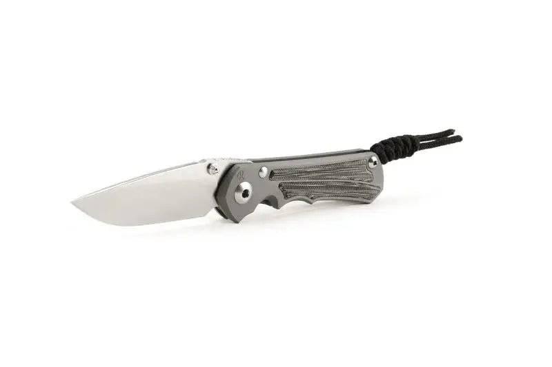 Chris Reeves Large Sebenza 31 Black Canvas Micarta - NORTH RIVER OUTDOORS