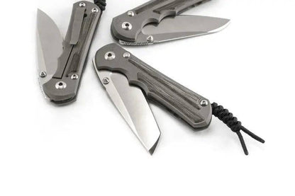 Chris Reeves Large Sebenza 31 Black Canvas Micarta - NORTH RIVER OUTDOORS