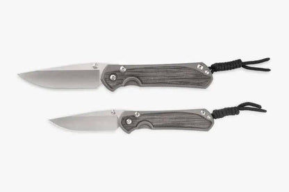 Chris Reeves Small Sebenza 31 Black Canvas Micarta - NORTH RIVER OUTDOORS