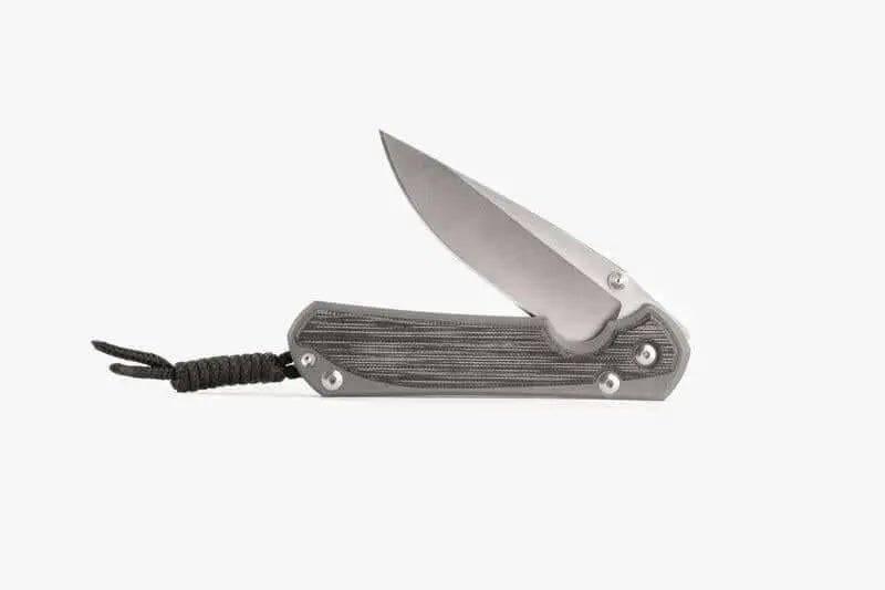 Chris Reeves Small Sebenza 31 Black Canvas Micarta - NORTH RIVER OUTDOORS