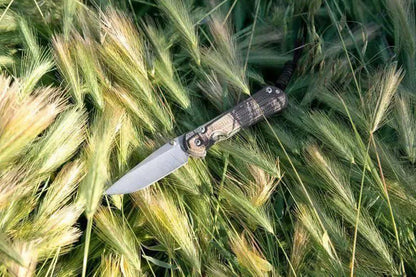 Chris Reeves Small Sebenza 31 Natural Canvas Micarta - NORTH RIVER OUTDOORS