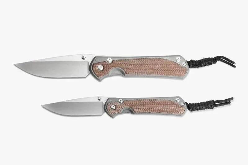Chris Reeves Small Sebenza 31 Natural Canvas Micarta - NORTH RIVER OUTDOORS