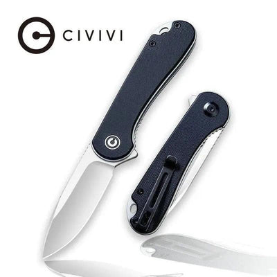 CIVIVI Elementum Flipper Knife 2.96" D2 Satin Blade - NORTH RIVER OUTDOORS