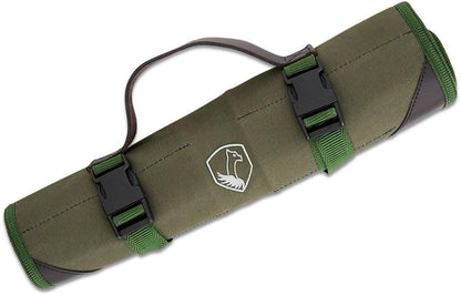Condor CTK-CCFR Folding Knife Carry Roll Canvas and Leather Fits 12 Folders - NORTH RIVER OUTDOORS