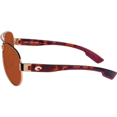 Costa South Point Shiny Blush Gold w/ Copper Sunglasses 580G - NORTH RIVER OUTDOORS