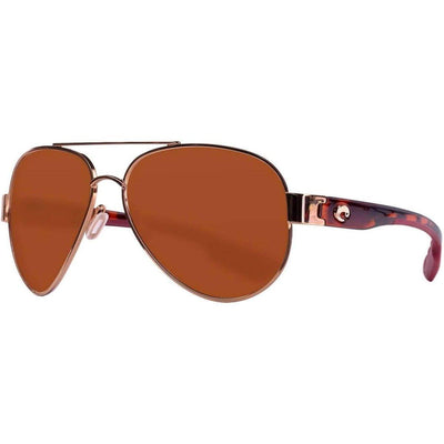 Costa South Point Shiny Blush Gold w/ Copper Sunglasses 580G - NORTH RIVER OUTDOORS