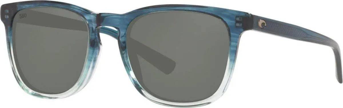 Costa Sullivan - Shiny Deep Teal Fade - Gray Silver Mirror 580G - NORTH RIVER OUTDOORS