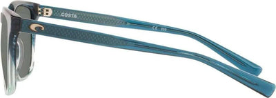 Costa Sullivan - Shiny Deep Teal Fade - Gray Silver Mirror 580G - NORTH RIVER OUTDOORS