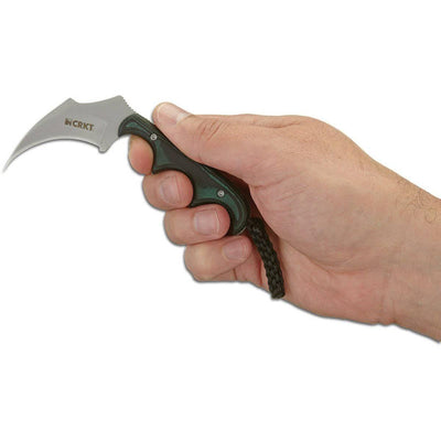 CRKT 2389 Folts Keramin Neck Knife 2.31" Blade Polished Resin Infused Fiber Handles - NORTH RIVER OUTDOORS