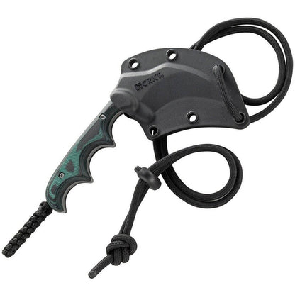 CRKT 2389 Folts Keramin Neck Knife 2.31" Blade Polished Resin Infused Fiber Handles - NORTH RIVER OUTDOORS