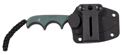 CRKT 2396 Folts Minimalist Fixed Blade Neck Knife 2.15" Stonewash Spear Point - NORTH RIVER OUTDOORS