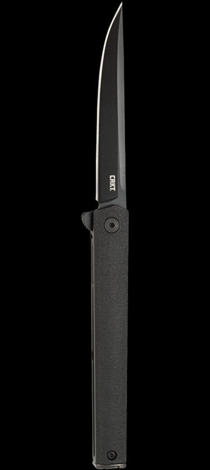 CRKT 7097K CEO Flipper Knife 3.35" Black Blade, Handles - NORTH RIVER OUTDOORS