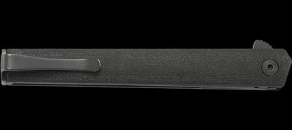 CRKT 7097K CEO Flipper Knife 3.35" Black Blade, Handles - NORTH RIVER OUTDOORS